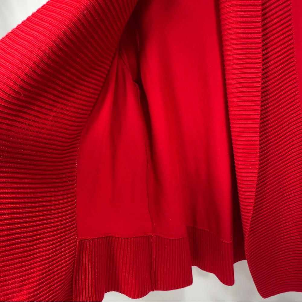 Premise Vibrant Red Open Cardigan - Picture 5 of 16